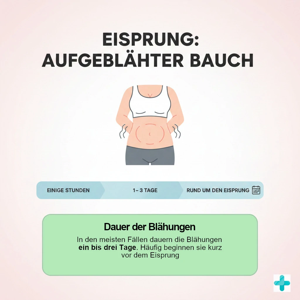 Eisprung aufgeblähter Bauch